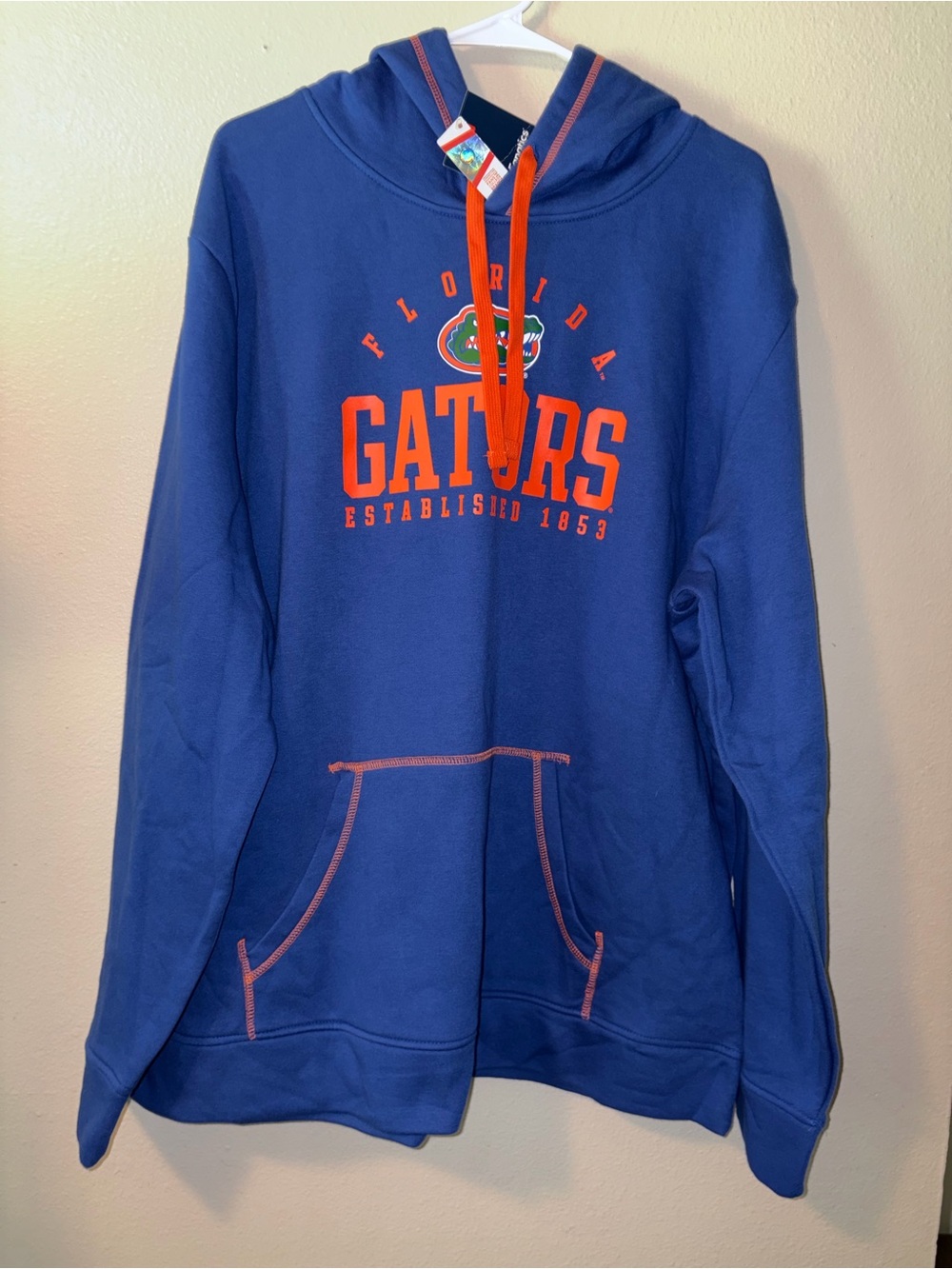 Fanatics Florida Gators Royal Blue and Orange Pullover Hoodie